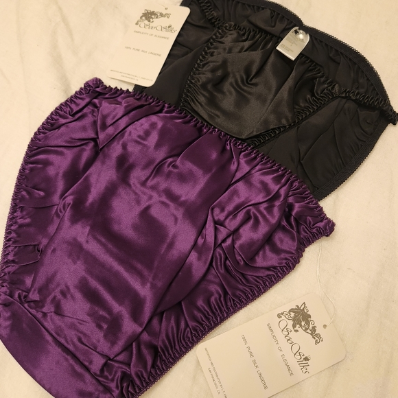 NWT 100% Silk Panties - Picture 2 of 4